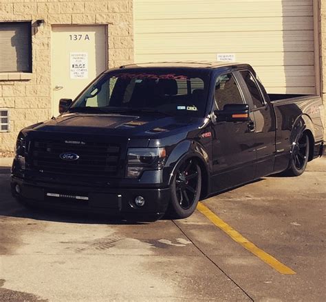 Bagged Ford Trucks