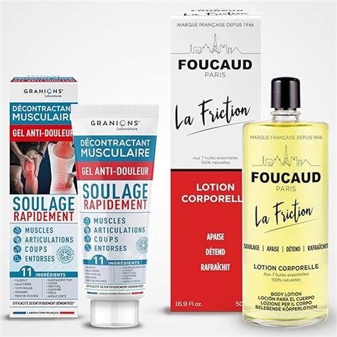 FOUCAUD GRANIONS LOT Friction De FOUCAUD Aux Huiles Essentielles Et