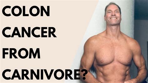 Dr Shawn Baker Does Red Meat Carnivore Diet Cause Colon Cancer Youtube