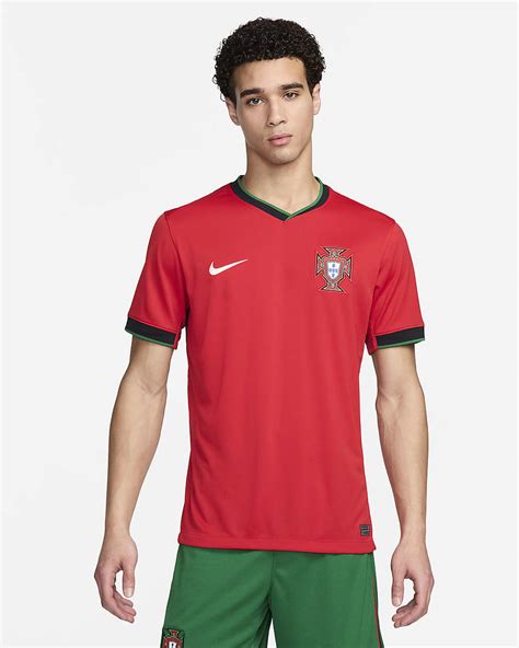 Portugal (Men's Team) 2024/25 Stadium Home Men's Nike Dri-FIT Soccer ...