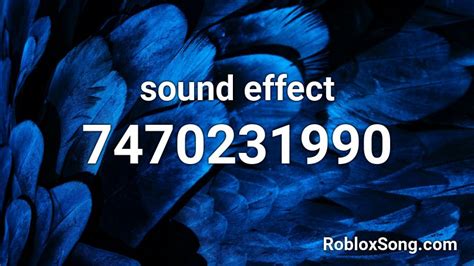 Sound Effect Roblox Id Roblox Music Codes