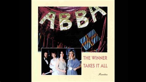 Abba The Winner Take It All Mateloveics Remix Youtube