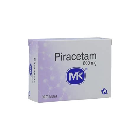 Piracetam Mk Mg Caja X Tabletas Cruz Verde