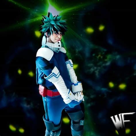 My Hero Academia Boku No Hero Akademia Izuku Midoriya Deku Winter Suit Cosplay0 Specialty