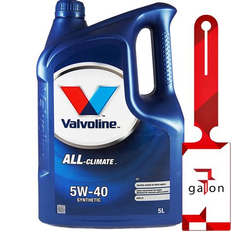 Olej Silnikowy Valvoline All Climate Diesel C3 5w40 5l Vw50501 872277