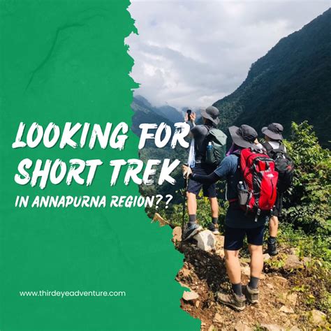 Short Treks In The Annapurna Region Best Trekking Routes For Stunning