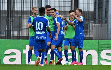 Blau Wei Linz Gewinnt Testspiel Gegen Ried Sky Sport Austria