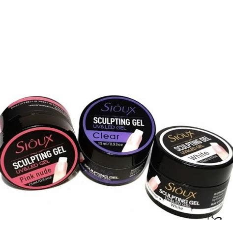 Gel Para Alongamento Sioux Sculpting Gel Pink Nude Uveled Shopee Brasil