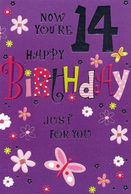 Happy 14th Birthday Birthday Wishes Images Sayings Greetings Cards