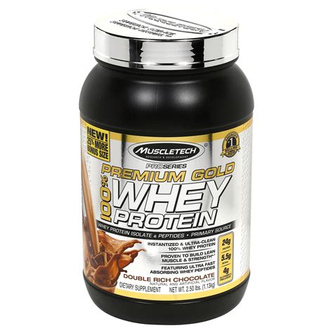 Muscletech Pro Series Premium Gold Whey Protein Double Rich Chocolate