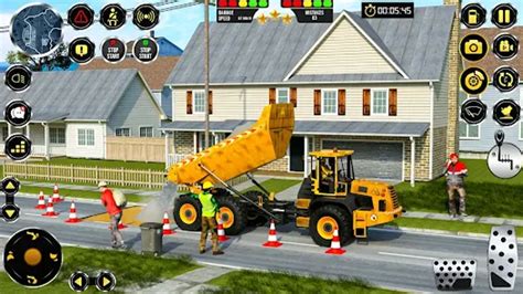 road construction truck game  android