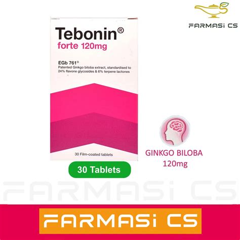 Tebonin Forte Tablet Mg Tablets Exp Standardised Ginkgo