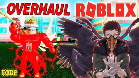 Roblox SỨC MẠNH HUYỀN THOẠI OVERHAUL CÓ THỂ MẠNH HƠN ONE FOR ALL