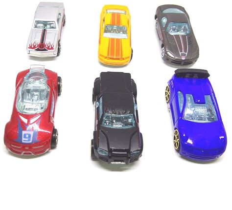 Rd Ecom Diecast Basic Car Set Of 6 Die Cast Cars Assortment Colors And Designs Stylescolor May