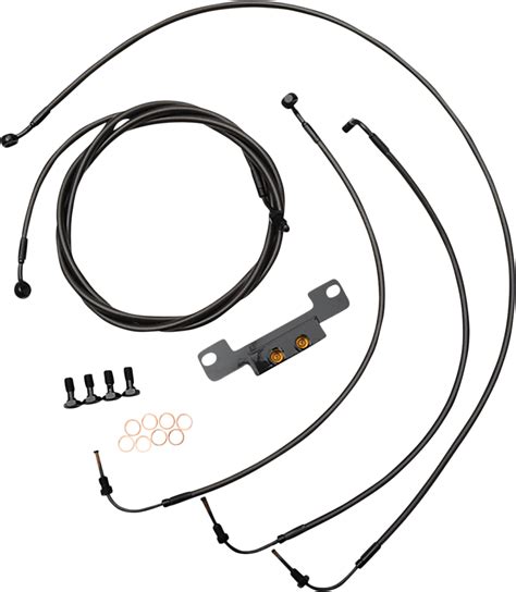 La Choppers Handlebar Cablebrake Line Kit Stock Ape Hanger