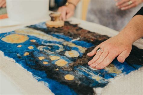 Felted Landscapes Margaret Anne Smith Honeybee Folk School Canada