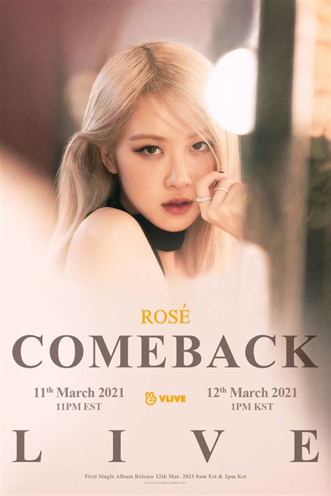 Blackpink Rose On The Ground D Day Posters HQ K Pop Database