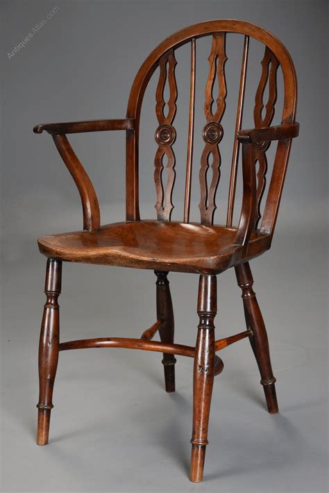 Superb Thc Yew Wood Prior Windsor Armchair Antiques Atlas