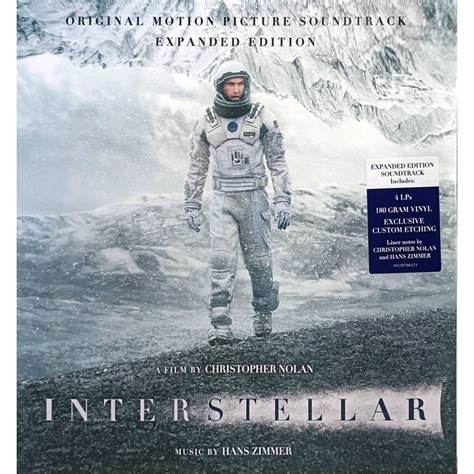 Hans Zimmer Interstellar Original Motion Picture Soundtrack Expanded Edition Shopee Thailand