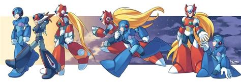 Pin De Reyes Reyes En Megaman X Dibujos Personajes De Juegos