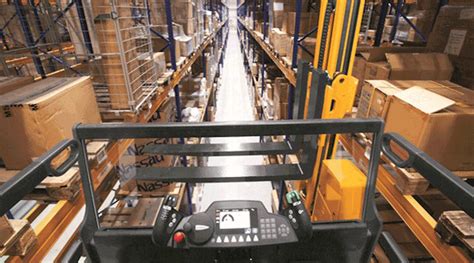 Rfid Guides Forklifts In Narrow Aisles Material Handling And Logistics