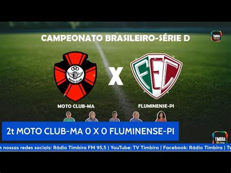 Moto Club MA 0 X 0 Fluminense PI 16 06 2024 Campeonato Brasileiro