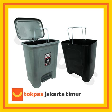 Tempat Sampah Injak Segi 25 L Shinpo Dustbin 725 Lazada Indonesia