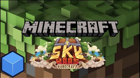 Playing Cubecraft Skywars Youtube