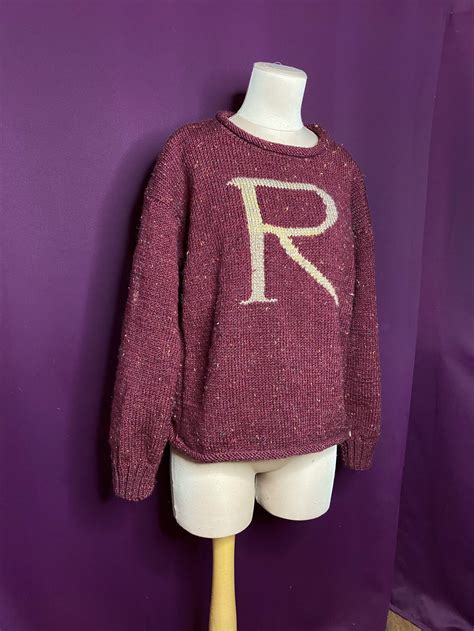 Inspired By Ron Weasley Red Christmas Sweater Etsy