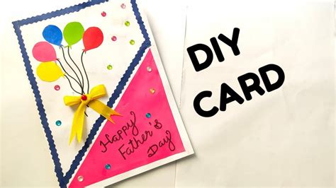 Easy Homemade Father's Day Cards