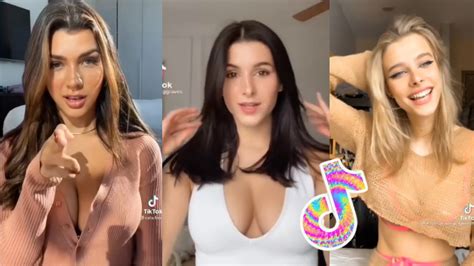 Try Not To Look Down Tiktok Girls Edition 2021 Youtube