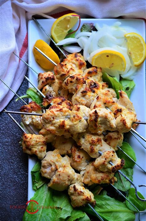 The Best Chicken Malai Kebab Murgh Malai Tikka Recipe Foodies Terminal