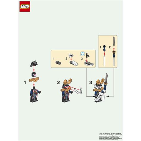 LEGO Samurai X Set 891843 Instructions Set Brick Owl LEGO Marketplace