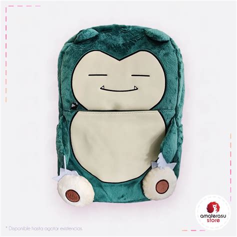 Maleta Snorlax Peluche Amaterasu Store