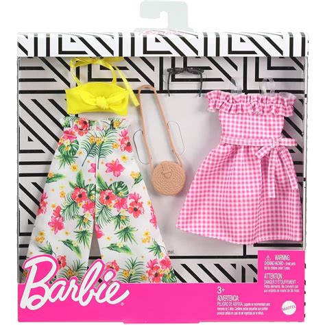 Mattel Barbie Fashions Pack Clothing Set Outfits For Barbie Doll