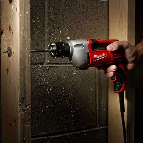 Milwaukee® - Corded 120 V Rear-Handle Drill - TOOLSiD.com