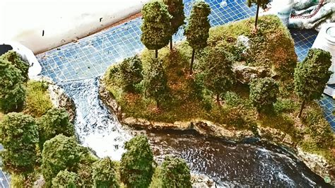 Ultra Realistic River Diorama Hot Wire Foam Factory