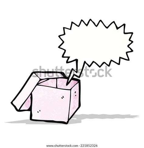 Empty Box Cartoon Stock Vector (Royalty Free) 221852326