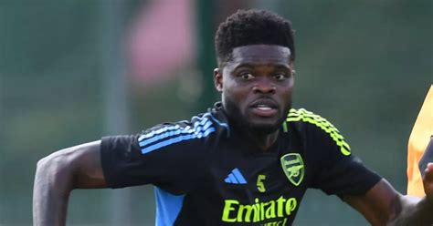 Thomas Partey Returns To Arsenal Training Amid Positive News On Gunners