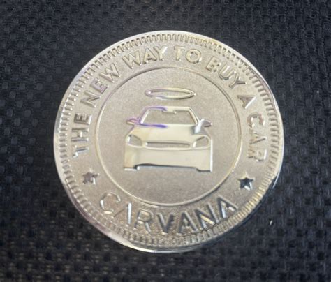 Carvana Car Vending Machine Large Token Coin Authentic New Values