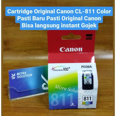 Jual Cartridge Canon Cl Cl Cl Tinta Canon Original Shopee