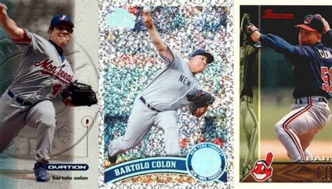 Career Defining Bartolo Colon Baseball Cards Instant Pc