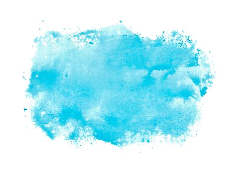 Blue Watercolor Splashes