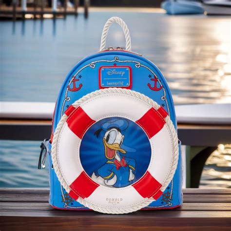 Loungefly Disney Donald Duck 90th Anniversary Mini Backpack Merchoid