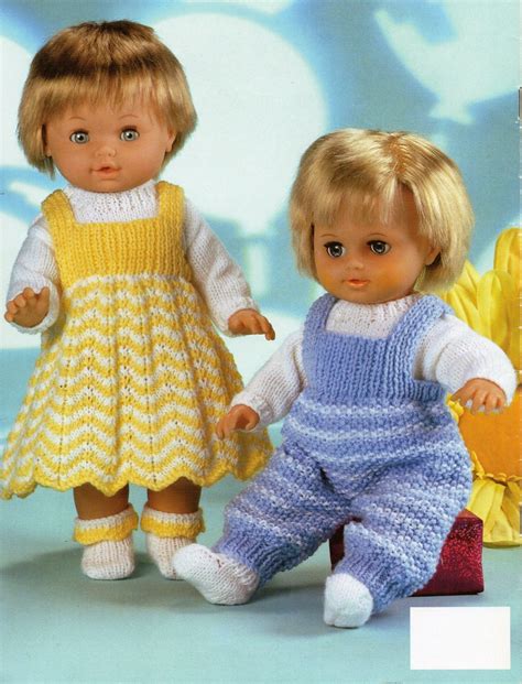 Free Knitting Patterns For Baby Doll Clothes