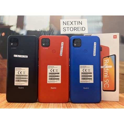 Jual XIAOMI REDMI 9C SECOND 3 32 4 64 Bekas Garansi Resmi Shopee