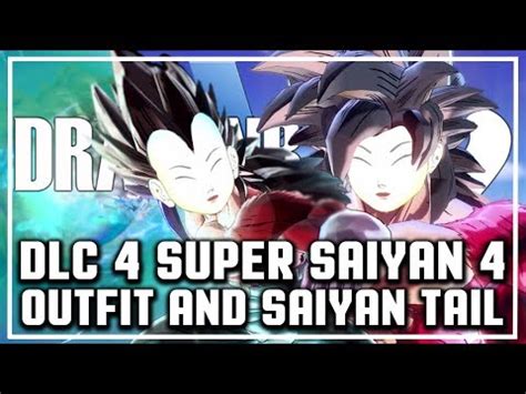 DLC Pack 4 SUPER SAIYAN 4 OUTFIT I Dragon Ball Xenoverse 2 DLC 4 Saiyan