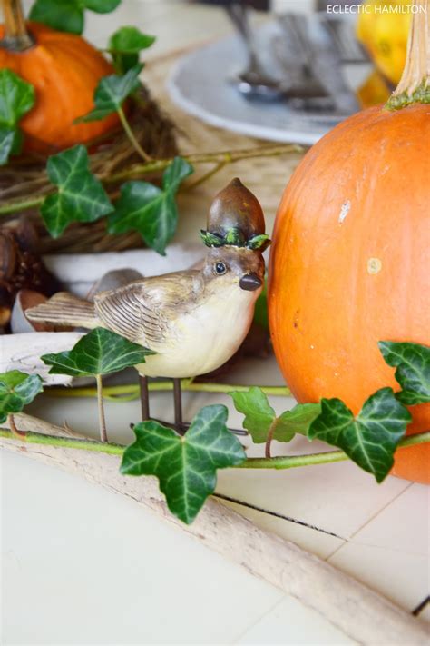 Herbstliche Tischdeko Mit K Rbissen Mrs Greenery