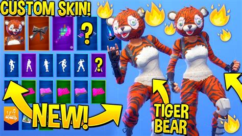 NEW Tiger Team Leader Skin In Fortnite Custom Fortnite Skin