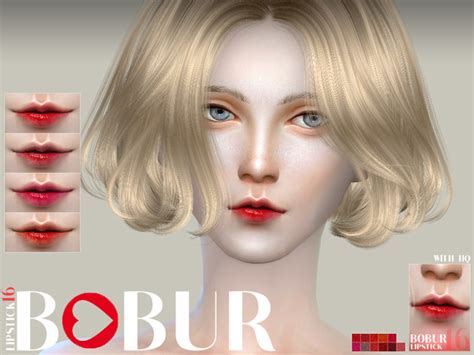 The Sims Resource Bobur Lipstick